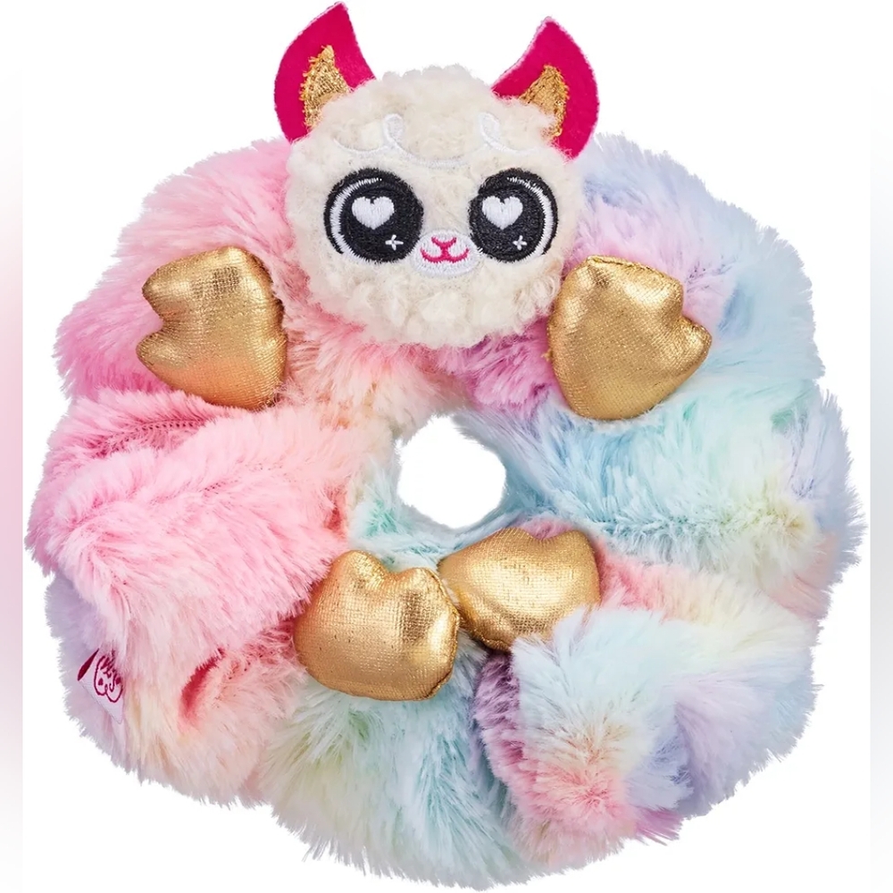 Scrunchmiez Shimmer Series Giantz Plush Toy Scrunchie - Picture 6 of 6